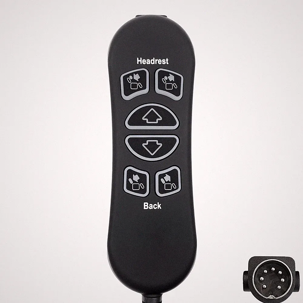 6 Button 7 Pin Power Recliner Remote Controller Replaces HHC HSW306 Hand Control