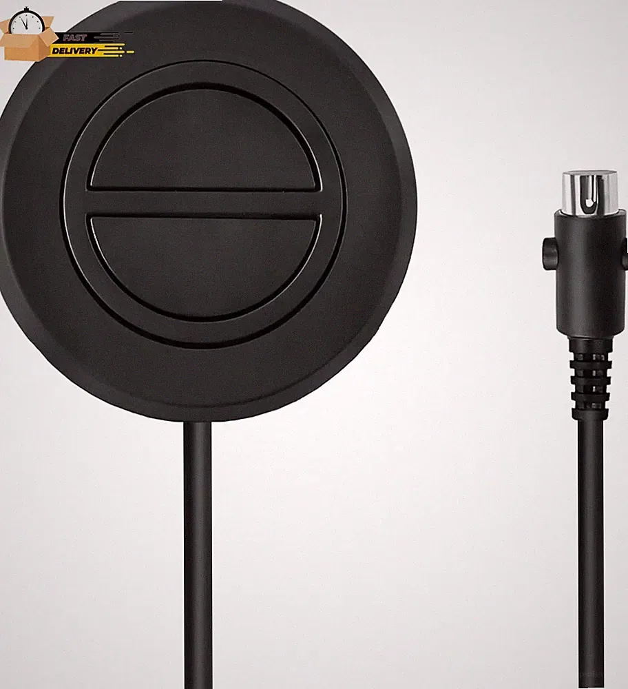 Electric Recliner Switch,2 Button round Hand Control Handle,5 Pin Plug Fixed Po