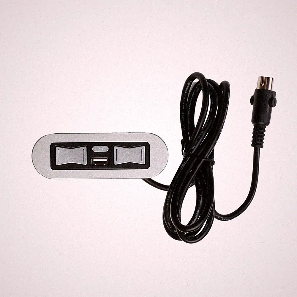 Emomo HX90HU 5 Pin Hand Control Switch with USB for Lift Chairs Power Recliner