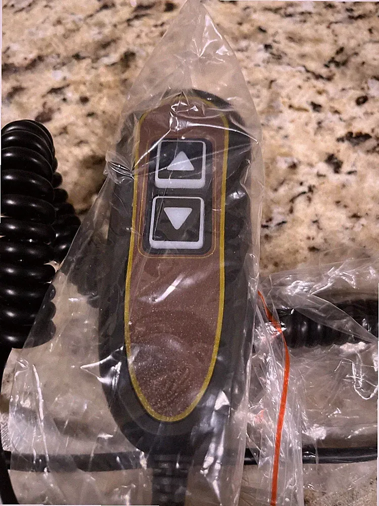 For Golden 2 Button 5 Pin Power Recliner Lift Chair Remote ZK1200-HC