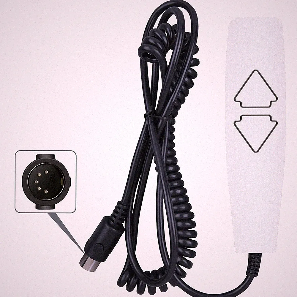 Lift Chair Remote Control , Recliner Chair Remote, 2 Push Button 5 Pin Hand C...