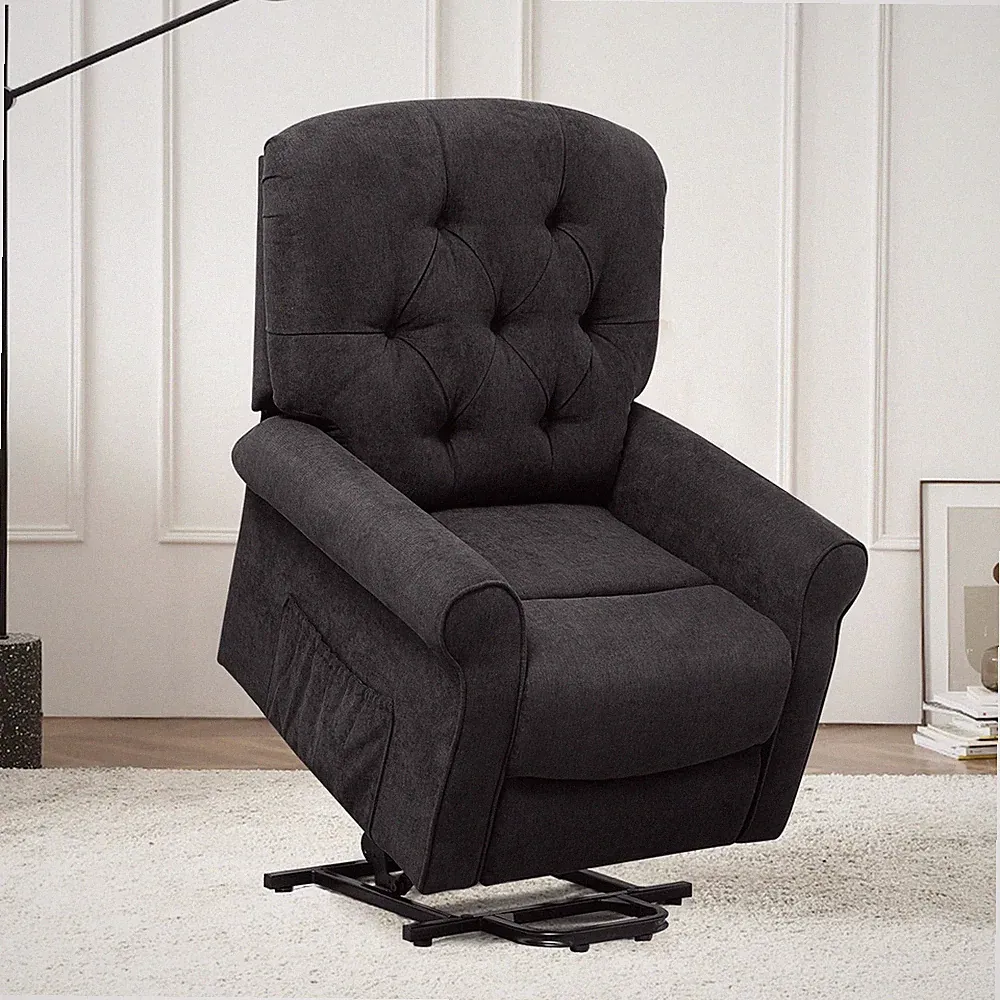 Side Pocket Power Recliner