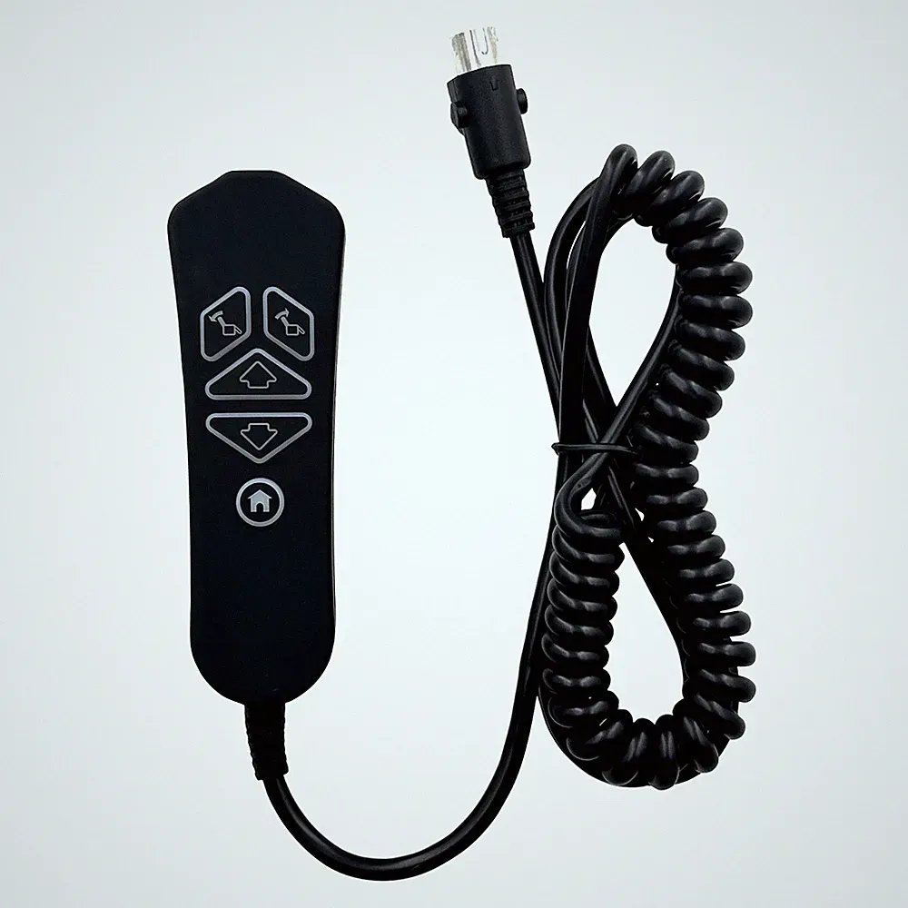 Power Recliner 5 Button 5 Pin Remote Control with Home Button and USB A C Ports