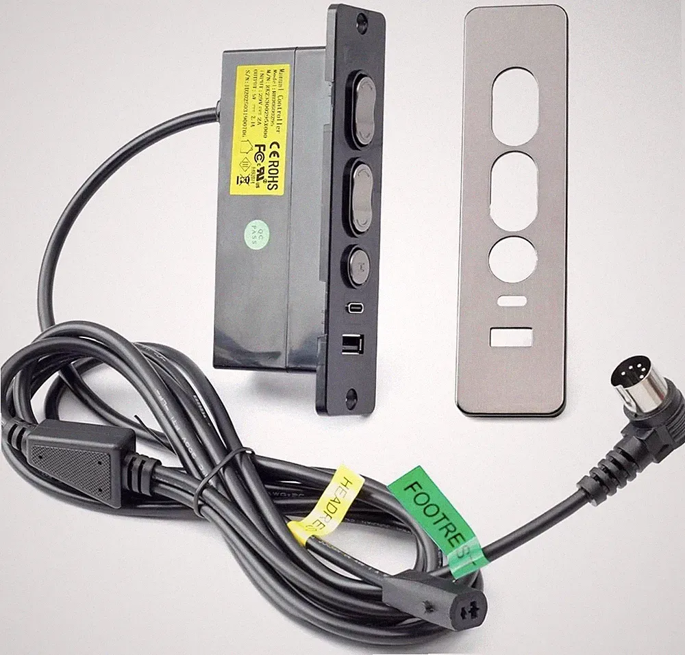 Power Recliner Switch Controller – 5 Button w/ USB A & C Ports (5 Pin / 2 Pin)
