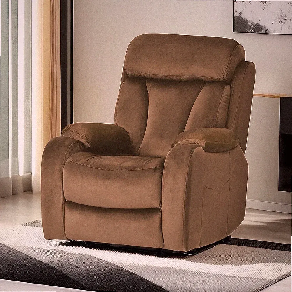 Recliner Chair Power Lift for Elderly Remote Control Comfy Single Sofa W/Remoter